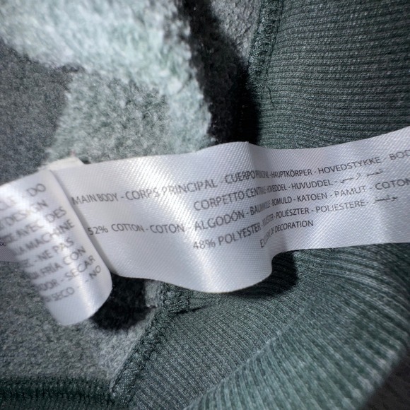 Ariat Hoodie Unisex Large Logo Sleeve Graphic Sweatshirt Hunter Green Western - Picture 9 of 12